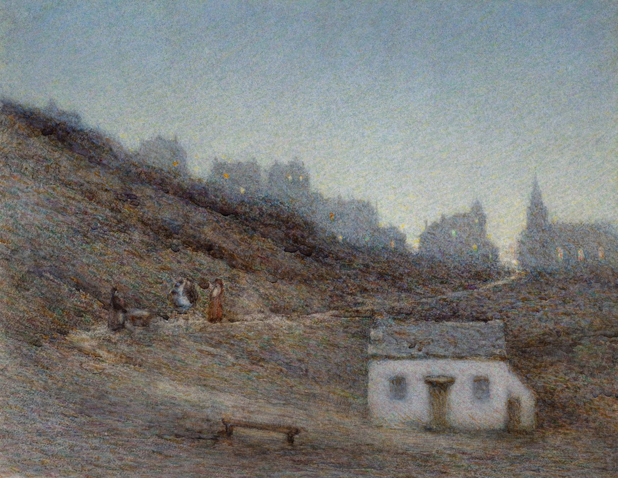 Nowe przedmieście (akwarela) autorstwa Herbert Dalziel
