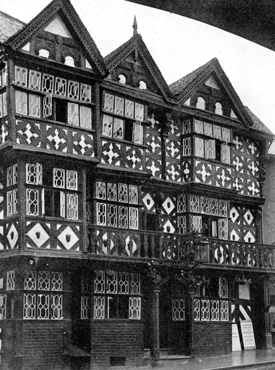 Feathers Hotel, Ludlow, Shropshire, Anglia, 1924-1926 autorstwa Herbert Felton