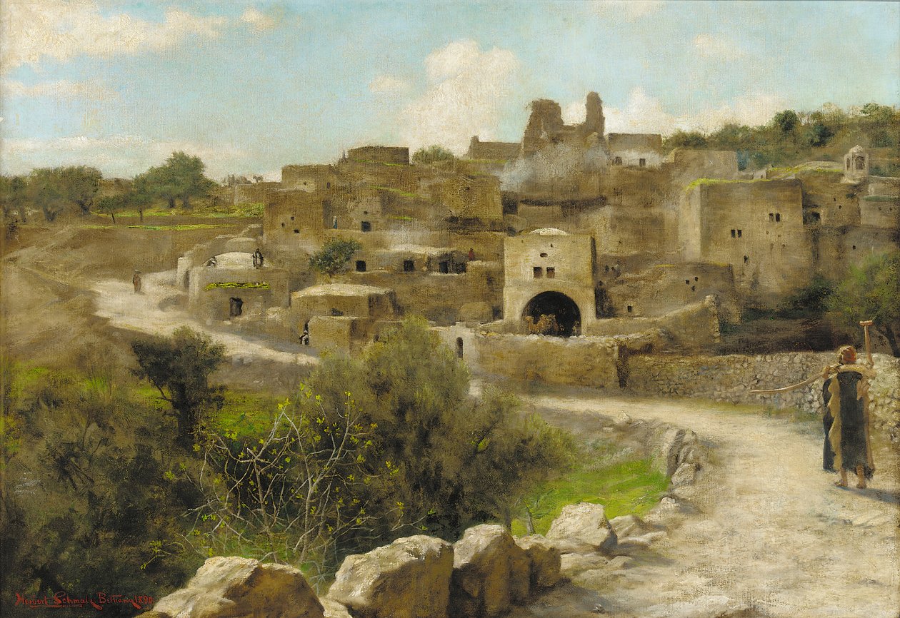 Bethany autorstwa Herbert Gustave Schmalz