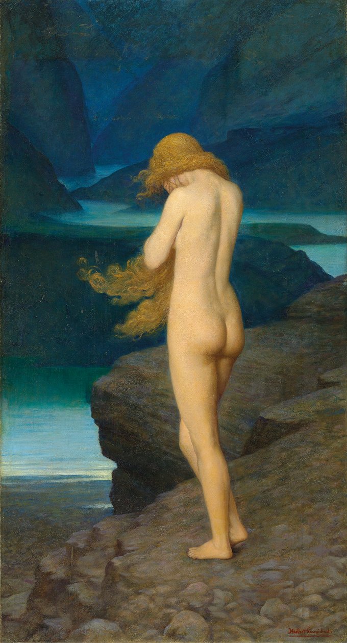 Ewa na wygnaniu autorstwa Herbert Gustave Schmalz