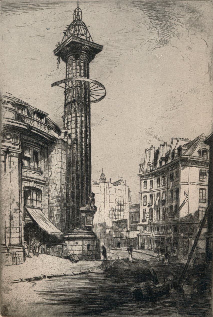 „Kolumna astrologiczna Katarzyny Medycejskiej”, 1915 autorstwa Herbert Hillier