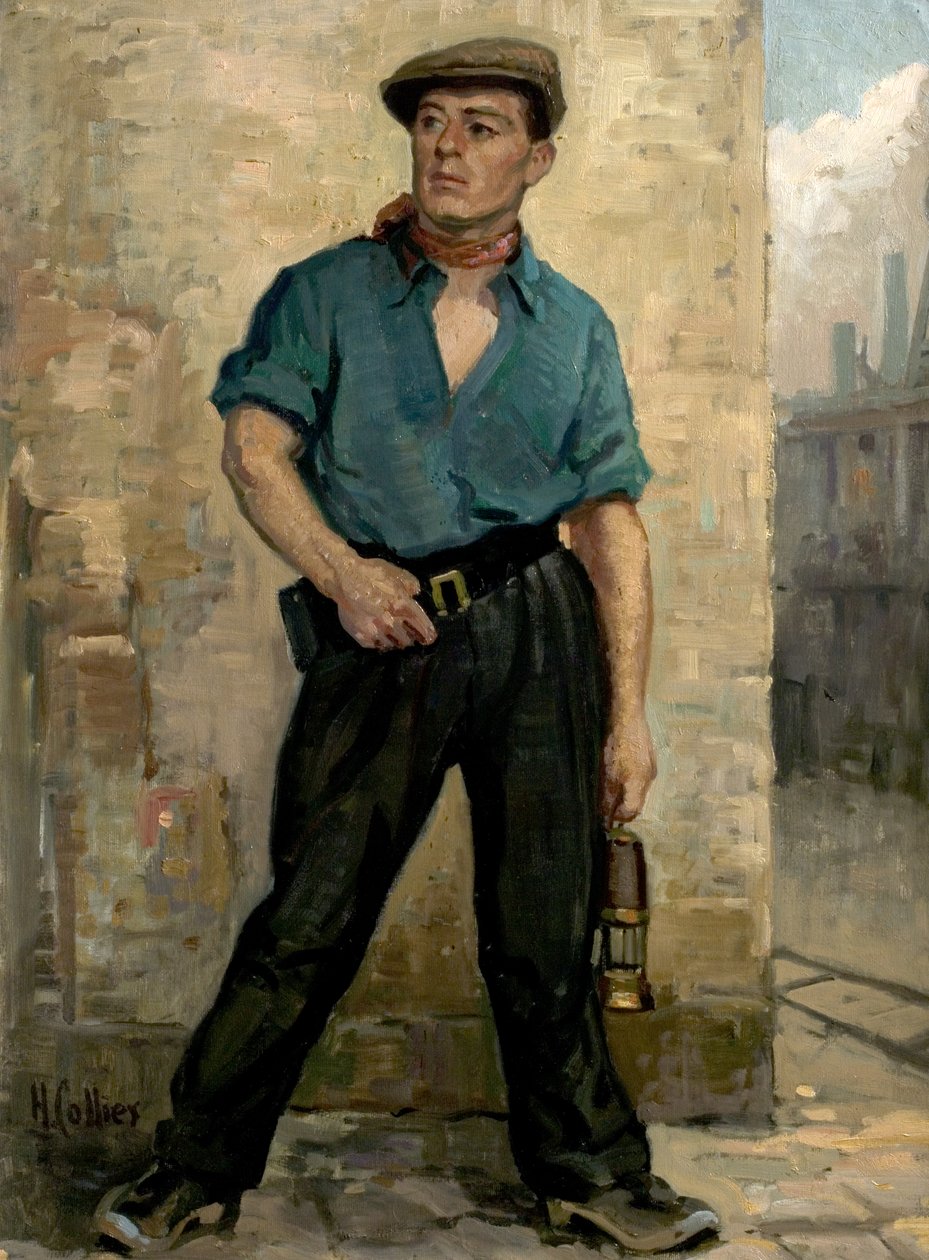 Górnik autorstwa Herbert Hood Collier