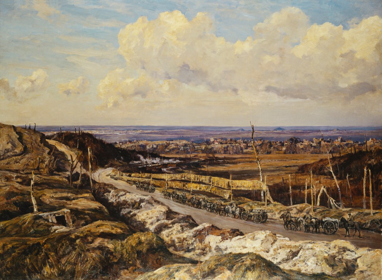 I wojna światowa 1918 autorstwa Herbert Hughes Stanton