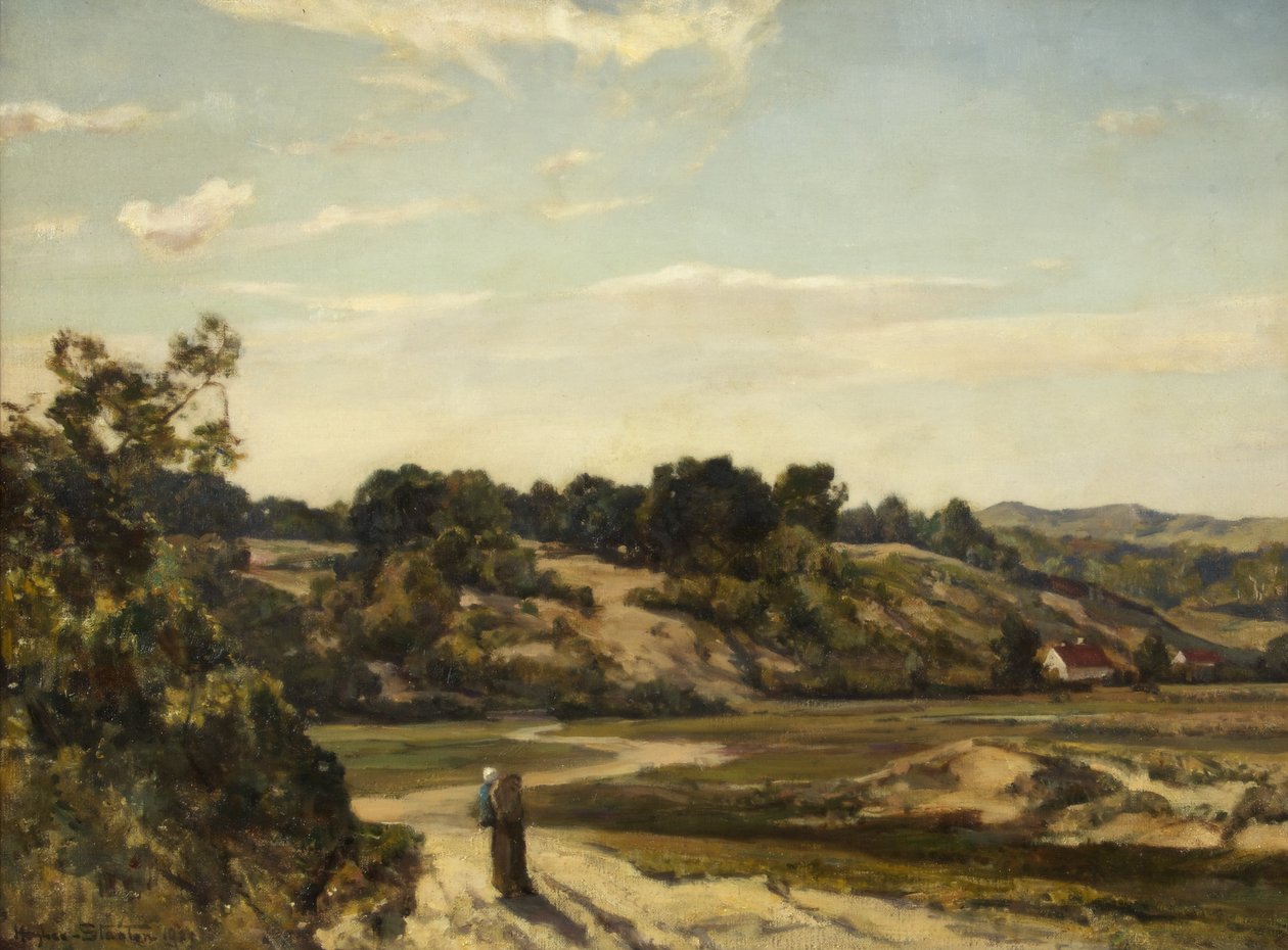 Pas de Calais - wśród wydm autorstwa Herbert Hughes Stanton