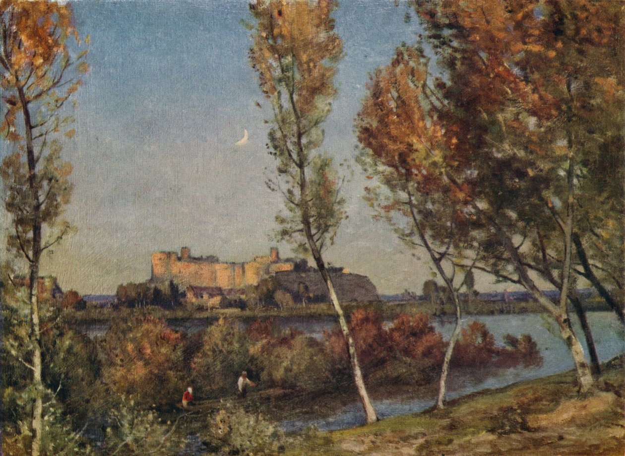 Zmierzch, Awinion, 1920 autorstwa Herbert Hughes Stanton
