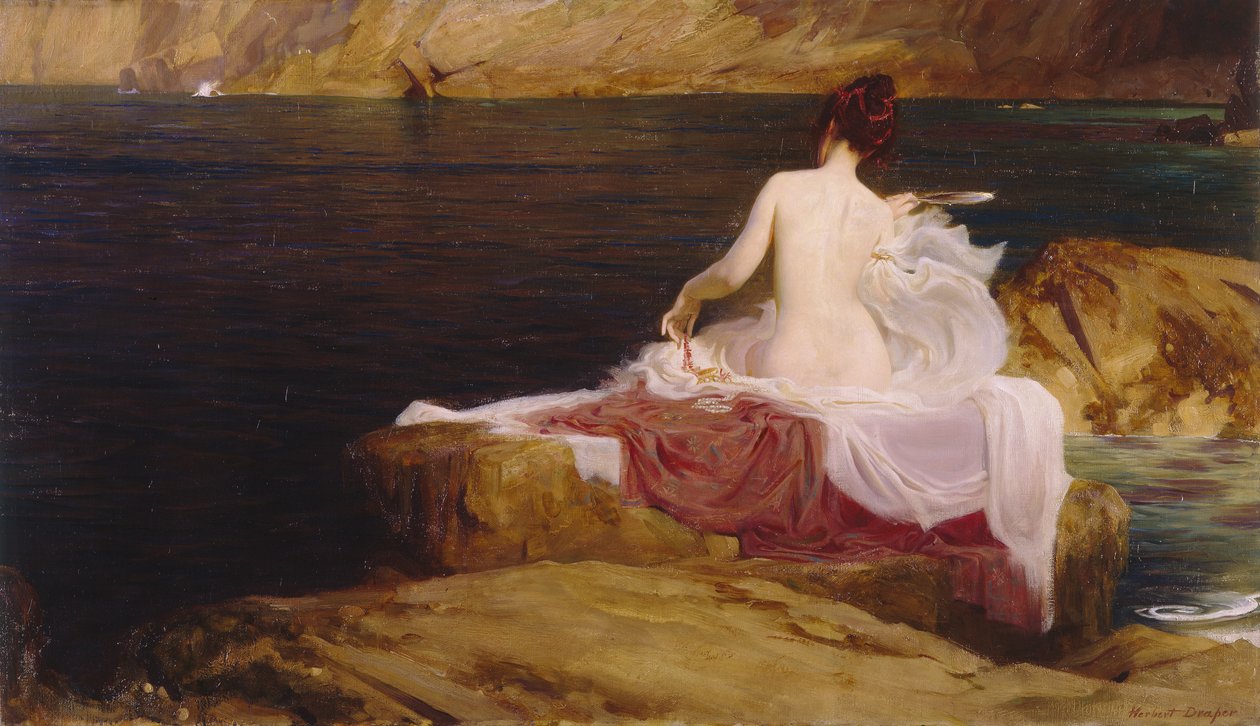 Wyspa Kalipso autorstwa Herbert James Draper