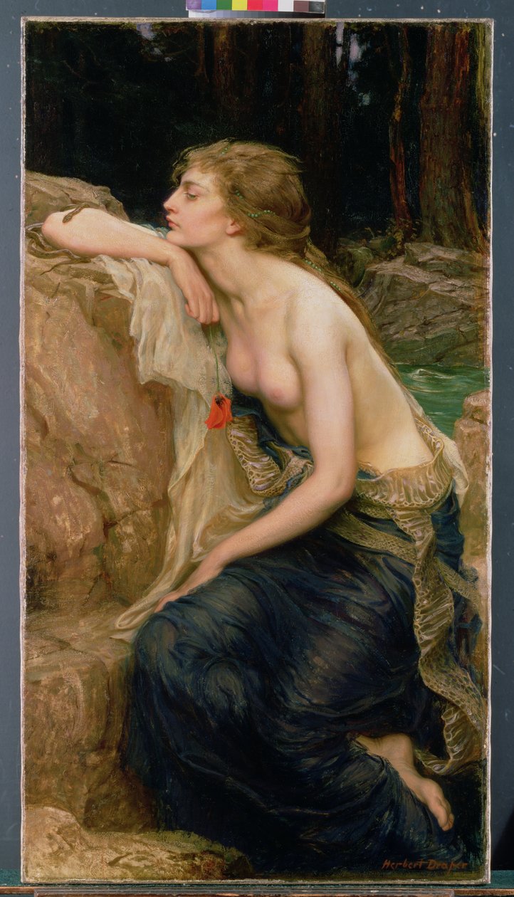 Lamia, c.1909 autorstwa Herbert James Draper