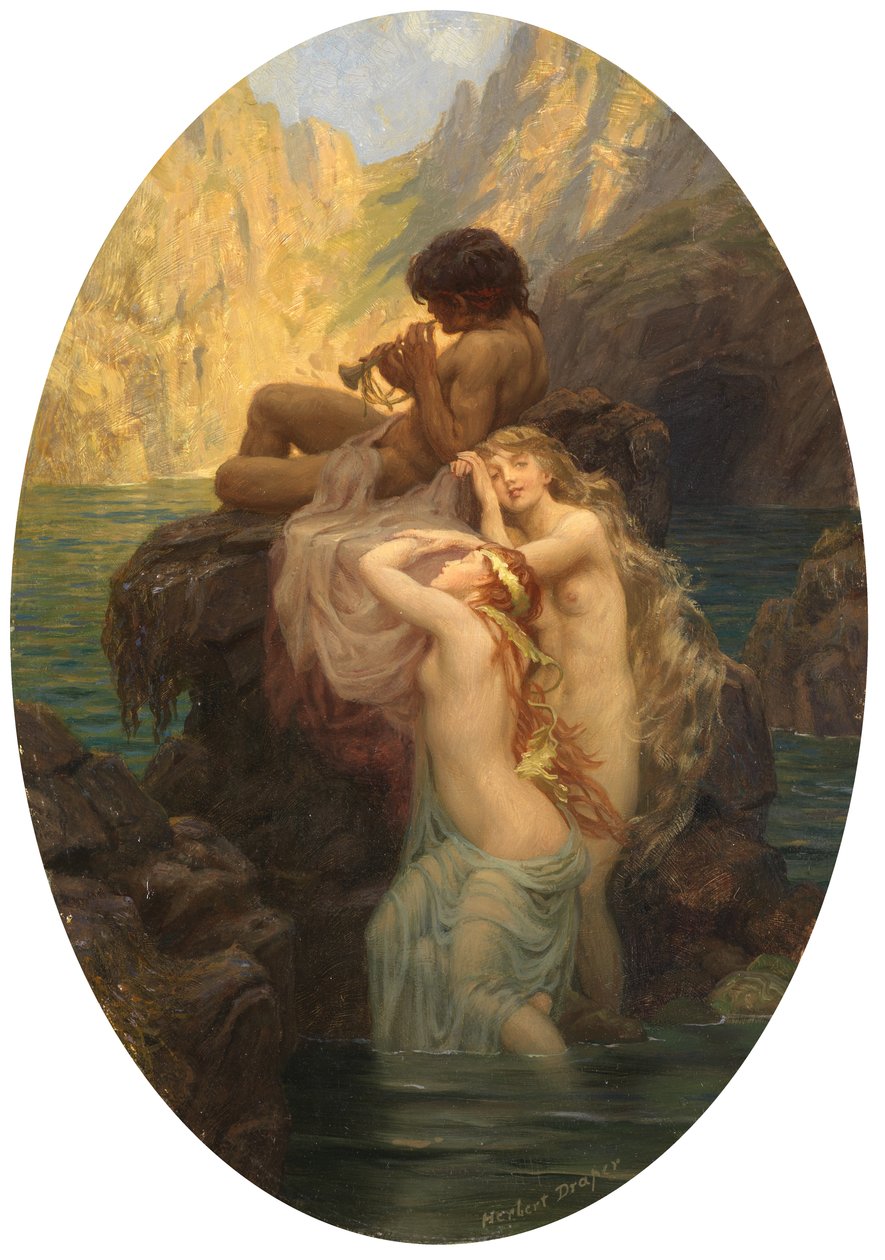 Morskie melodie autorstwa Herbert James Draper
