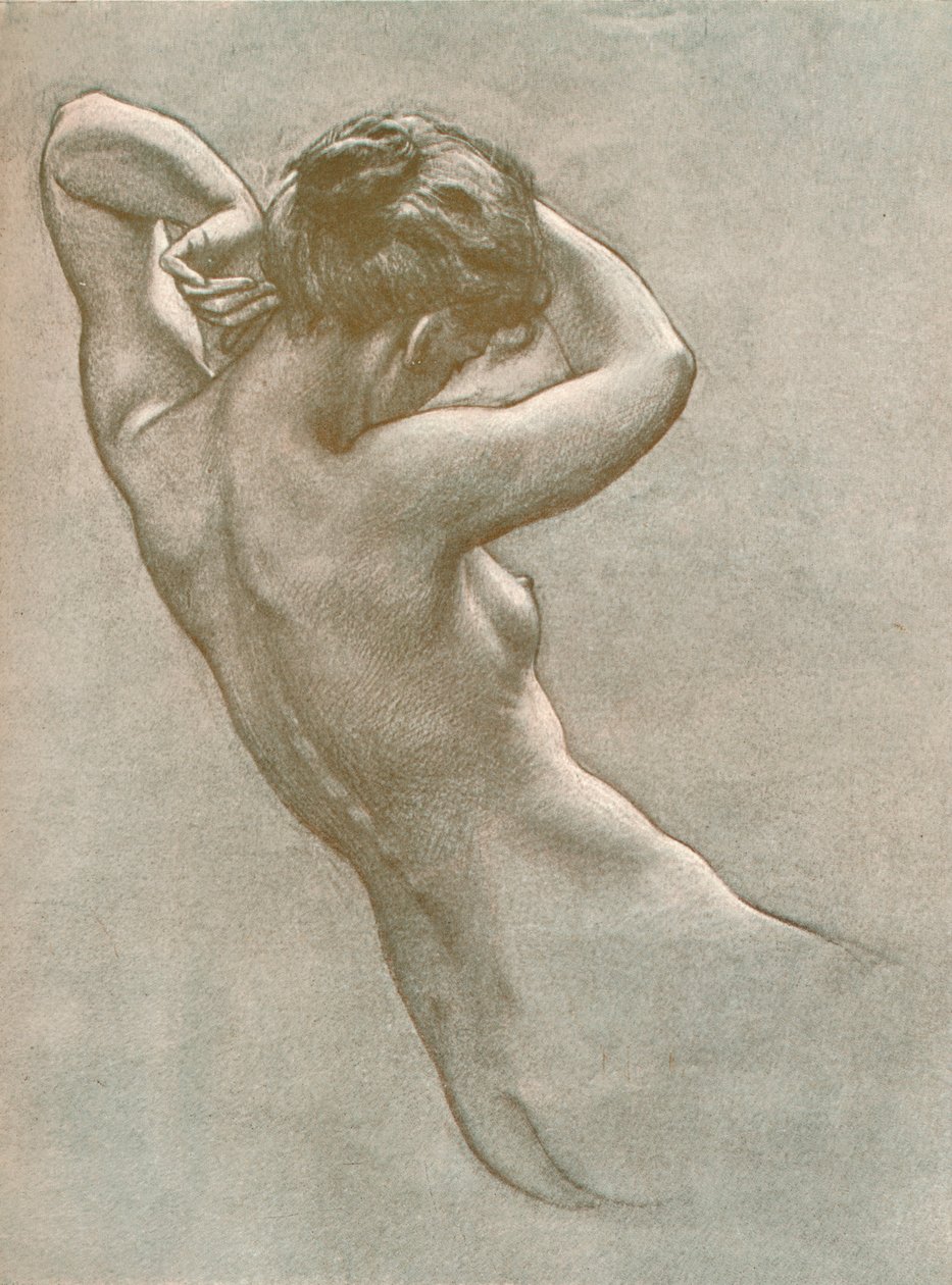 Study for Prospero Summoning Nymphs and Bóstwa, c1902, 1903 autorstwa Herbert James Draper