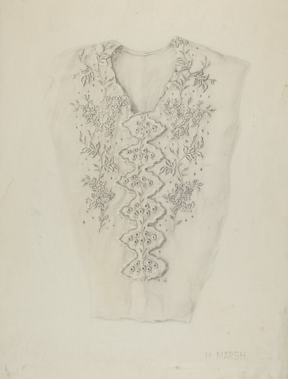Bawełniana kamizelka autorstwa Herbert Marsh