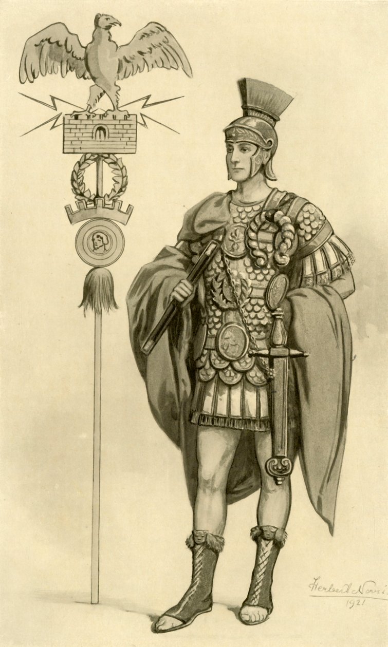 Generał rzymski, 1924. autorstwa Herbert Norris