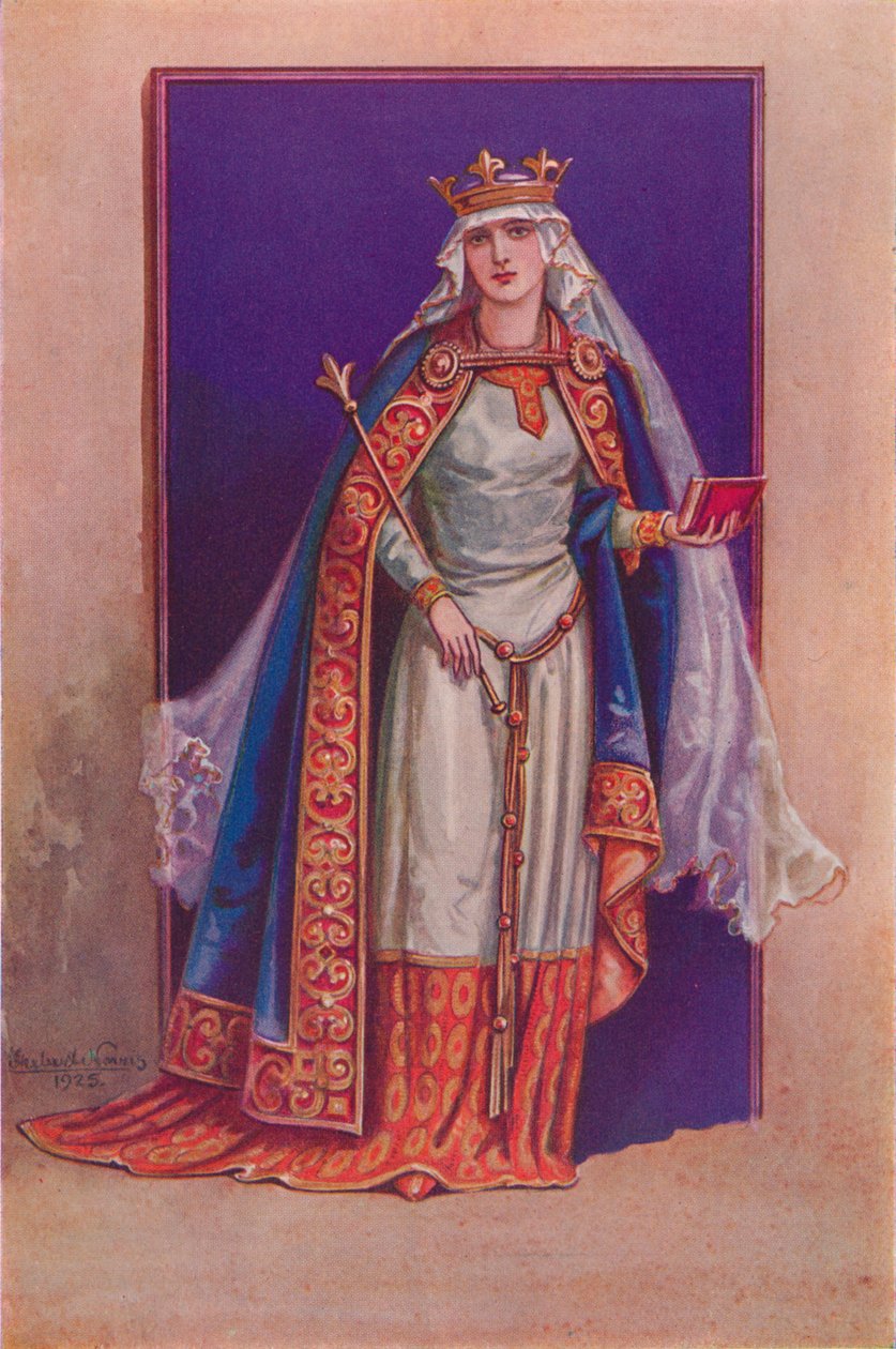 Matylda Flandrii, ok. 1925 autorstwa Herbert Norris