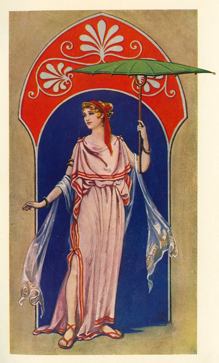 Dorycki Chiton, 1924. autorstwa Herbert Norris