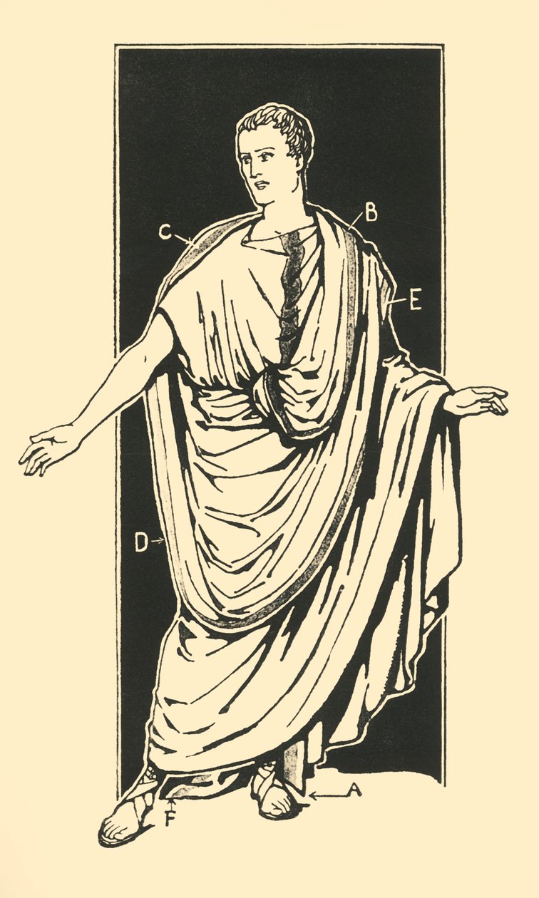 Toga Praetexta, 1924 autorstwa Herbert Norris
