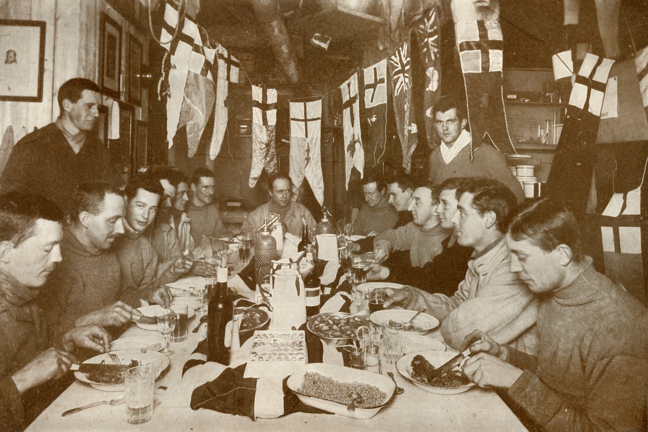 Ostatnie urodziny kapitana Scotta, 6 czerwca 1911, 1913 autorstwa Herbert Ponting