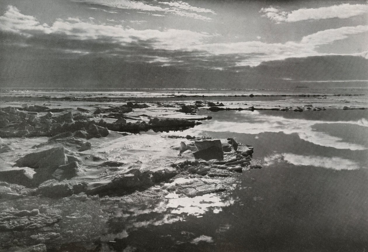 Wigilia 1910 w pakiecie, 1913 autorstwa Herbert Ponting