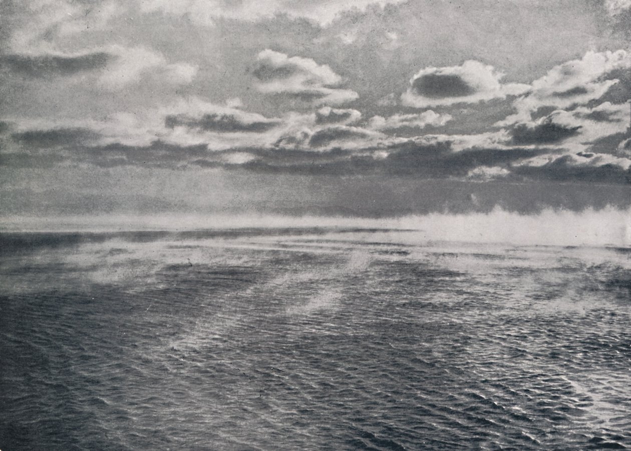 Lodowy dym, 1911, 1913 autorstwa Herbert Ponting