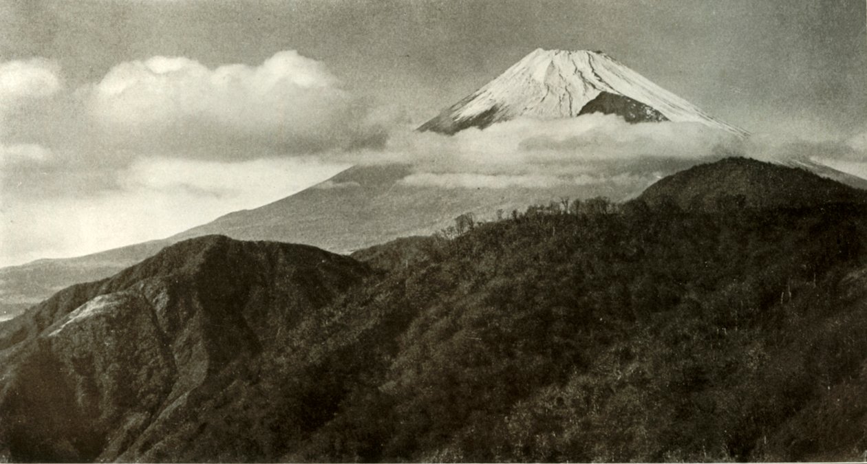 Pan Fuji, 1910. autorstwa Herbert Ponting
