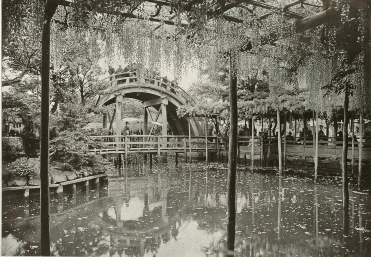 Kameido, 1910. autorstwa Herbert Ponting