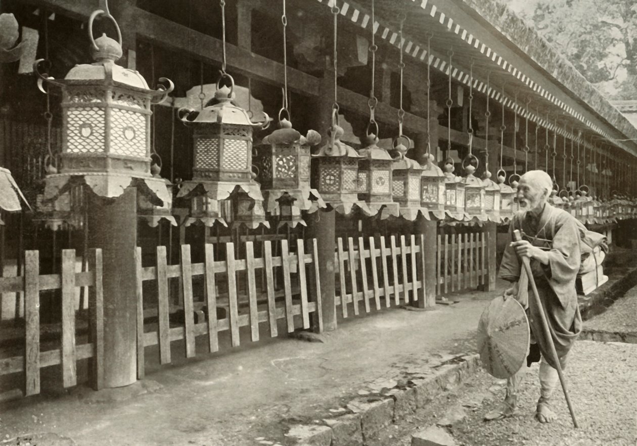 Na pielgrzymce do Nary, 1910. autorstwa Herbert Ponting
