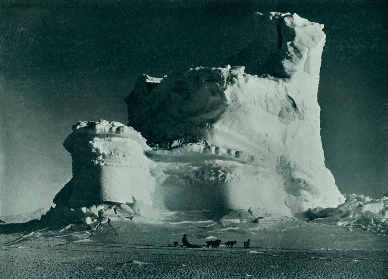 Zamek Berg, c19101913, 1913 autorstwa Herbert Ponting
