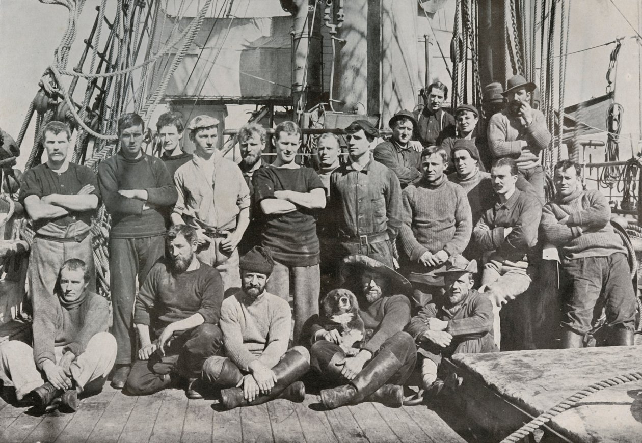 Załoga Terra Nova, c19101913, 1913 autorstwa Herbert Ponting