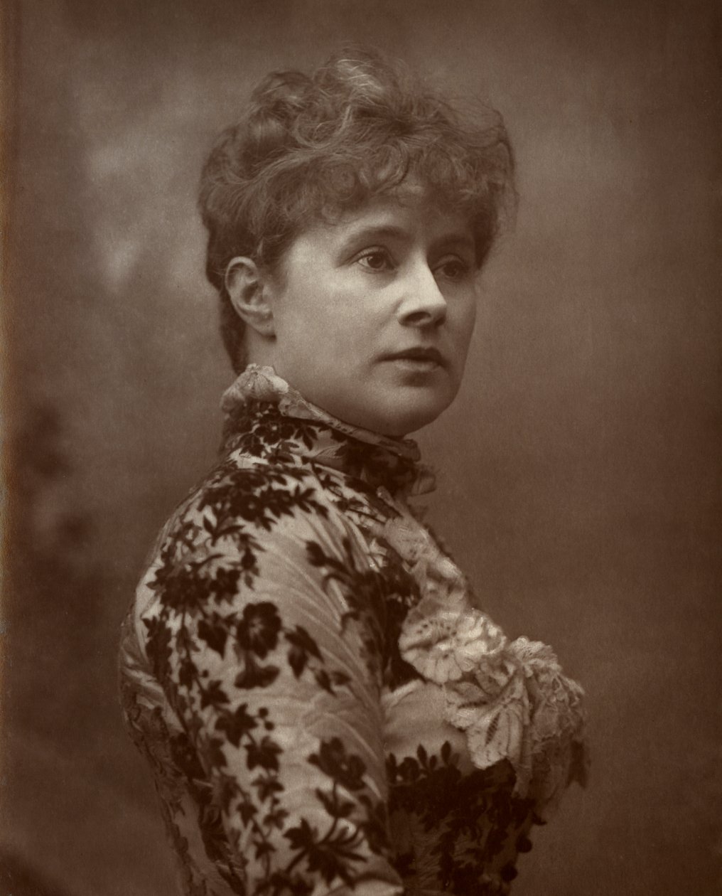 Alice Lingard, brytyjska aktorka i piosenkarka, 1884 autorstwa Herbert Rose Barraud