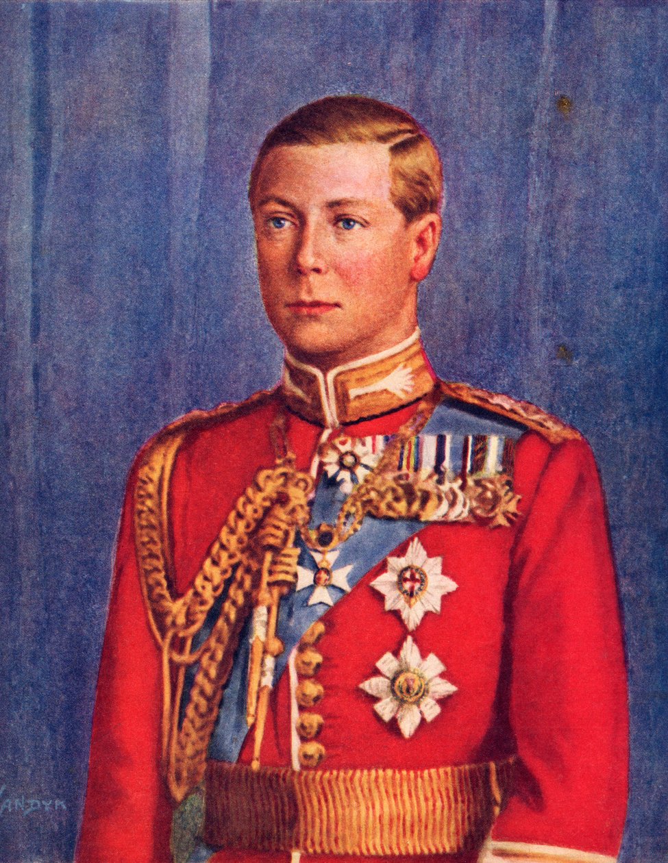 Edward VIII, ilustracja z „Jego Królewskiej Mości Króla Edwarda VIII”, wydana w 1936 r. autorstwa Herbert Vandyk