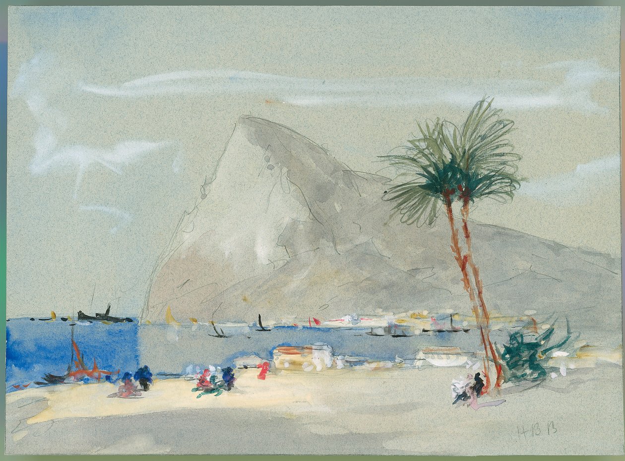 Gibraltar autorstwa Hercules Brabazon Brabazon