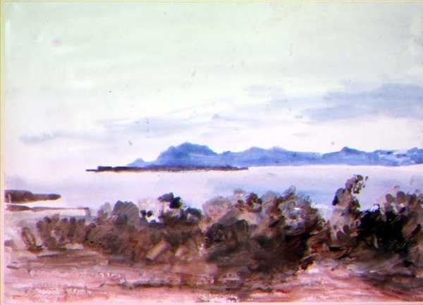 Po drugiej stronie zatoki autorstwa Hercules Brabazon Brabazon