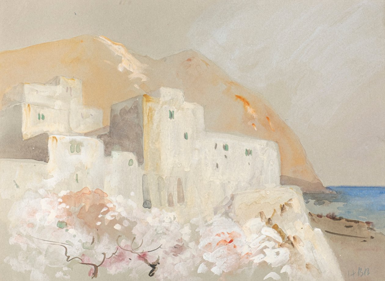 Capri (akwarela) autorstwa Hercules Brabazon Brabazon
