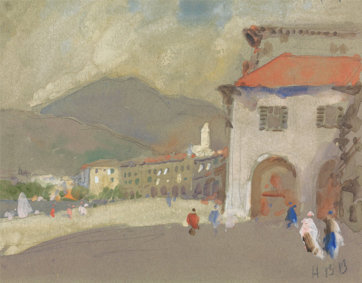 Lugano autorstwa Hercules Brabazon Brabazon