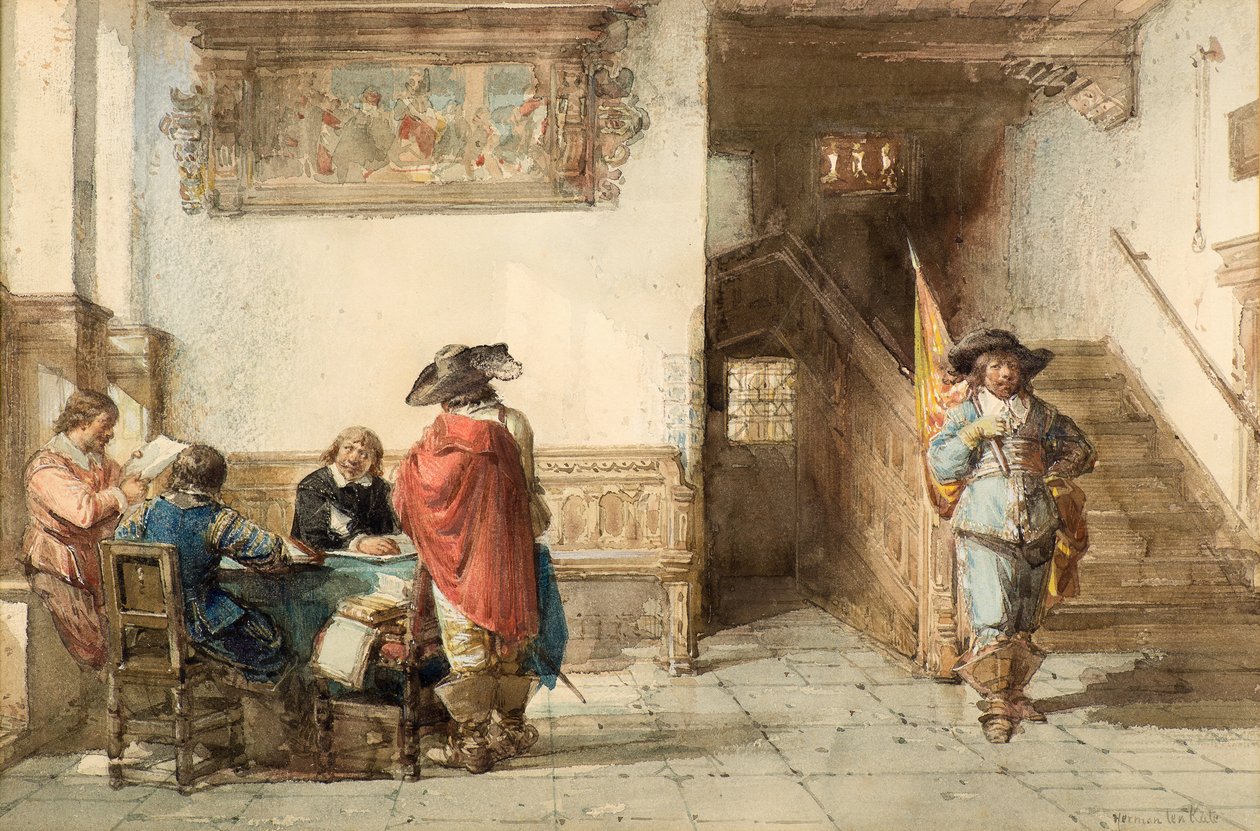 Rada Wojenna autorstwa Herman Frederick Carel Ten Kate