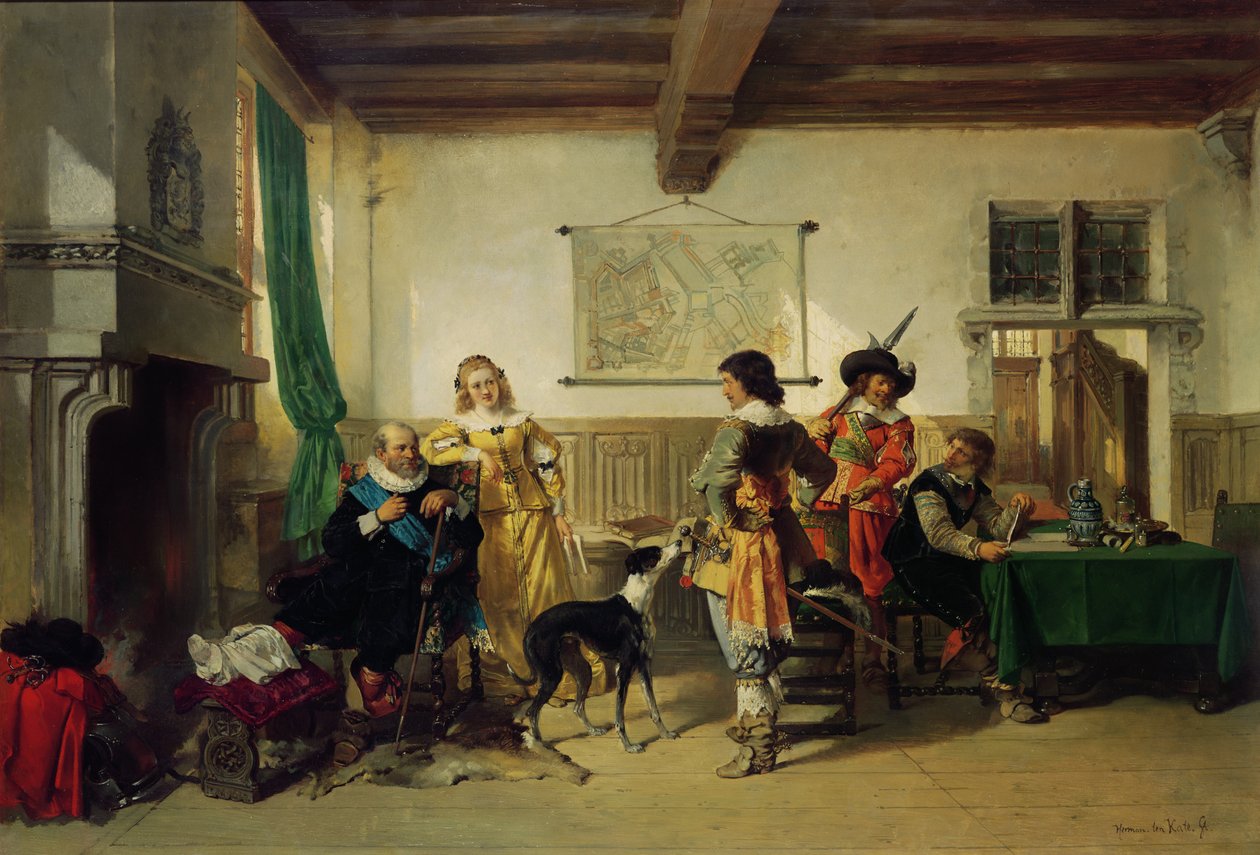 Kawalerowie autorstwa Herman Frederick Carel Ten Kate