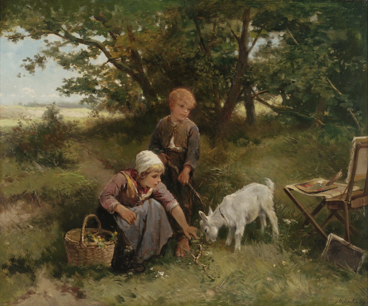 Dzieciak autorstwa Herman Frederick Carel Ten Kate