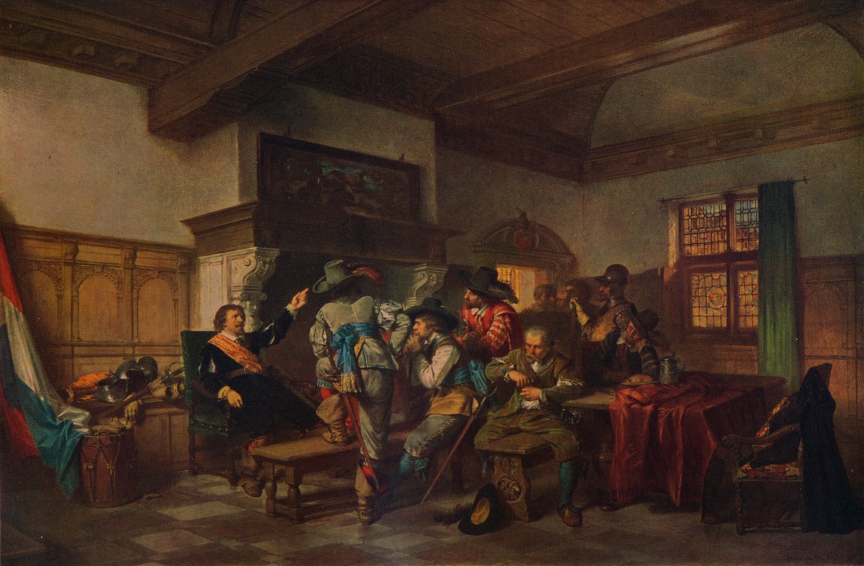 Historia wojowników, ok. 1861, 1938 r autorstwa Herman Frederick Carel Ten Kate