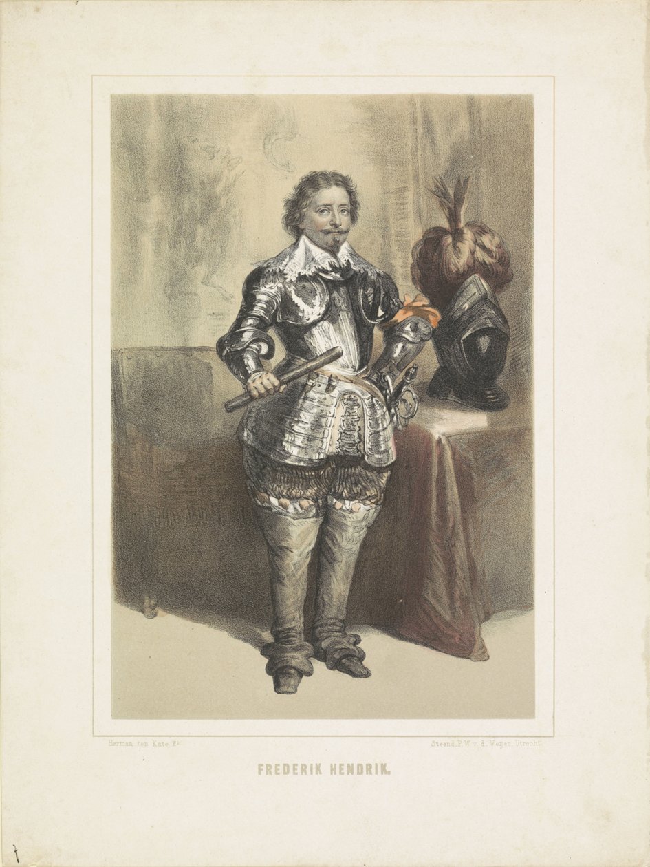 Portret Frederika Hendrika, księcia Orange autorstwa Herman Frederik Carel ten Kate