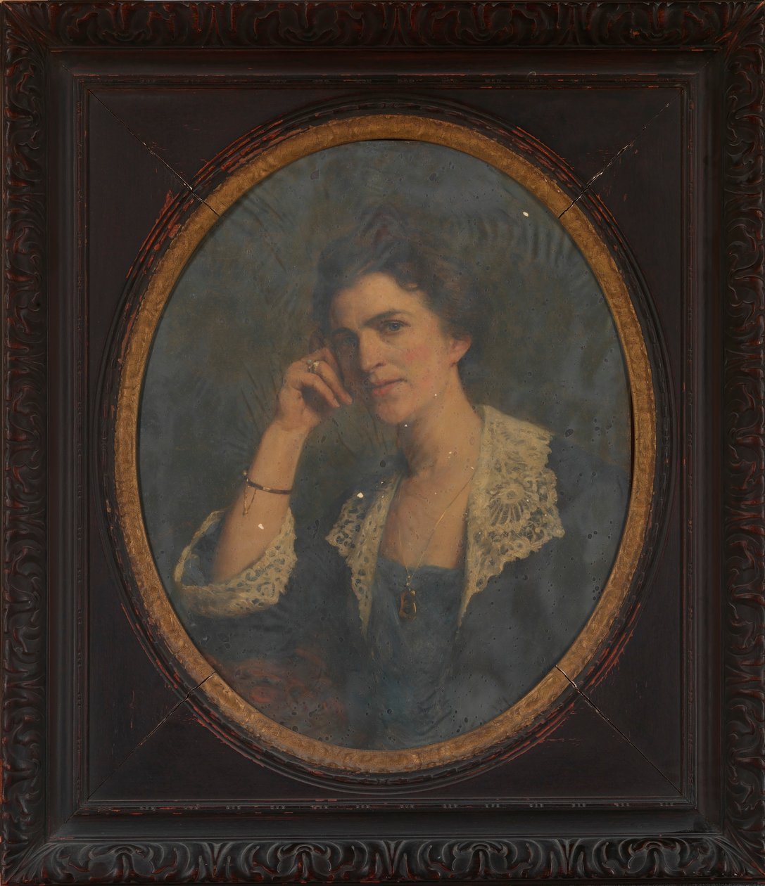 Pani Emily Dorothy Ammann, siostrzenica artysty autorstwa Herman Hartwich