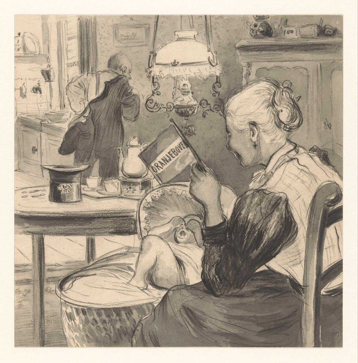 pomarańczowy top autorstwa Herman Heijenbrock (possibly)