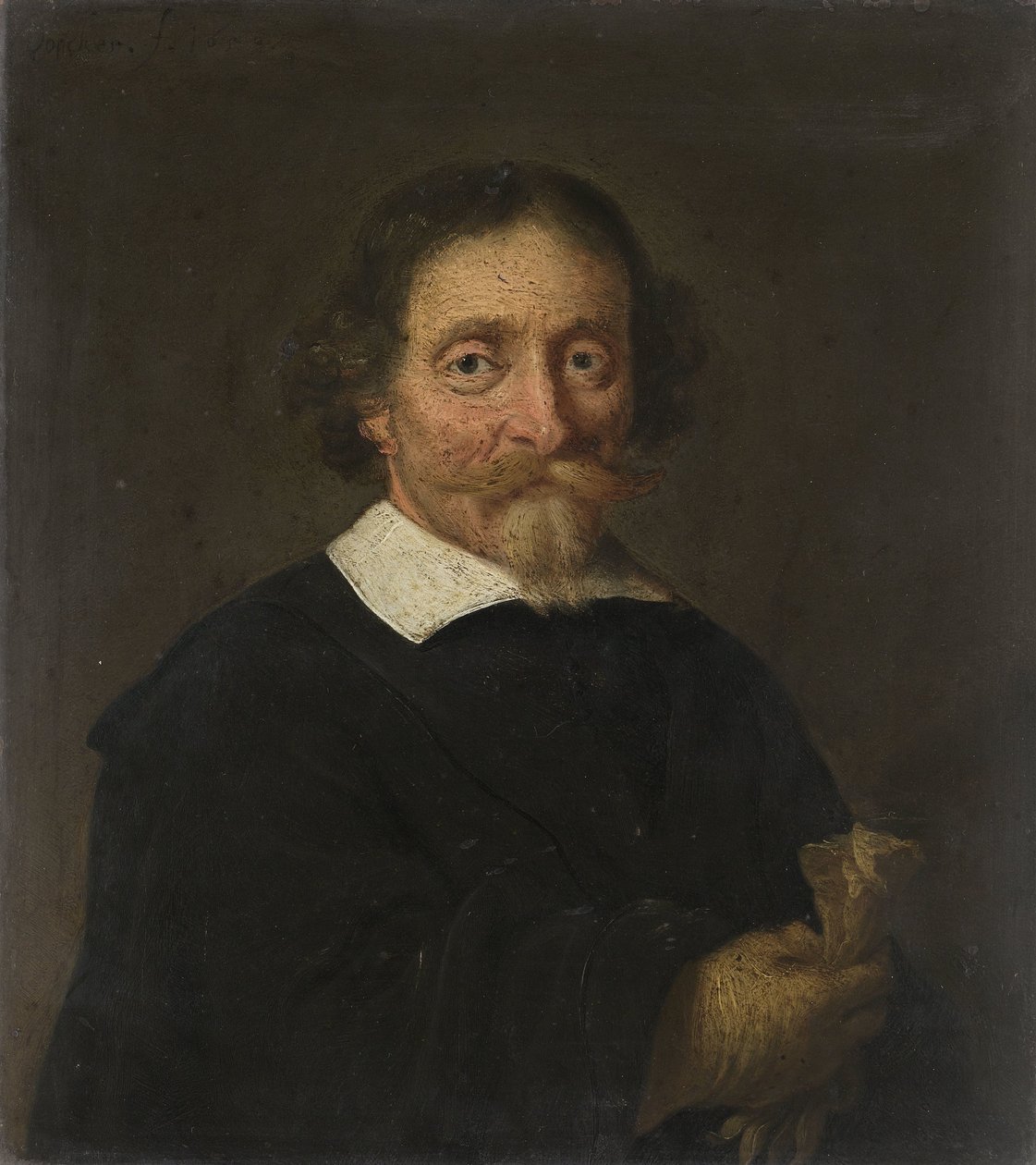 Portret mężczyzny autorstwa Herman Meynderts Doncker