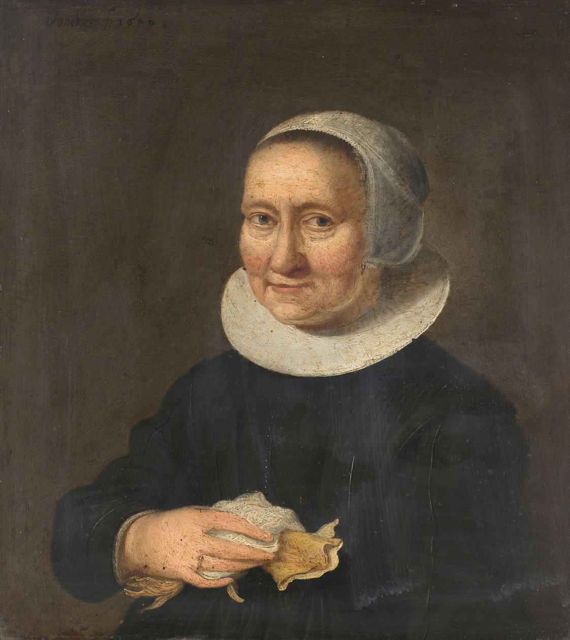 Portret kobiety autorstwa Herman Meynderts Doncker
