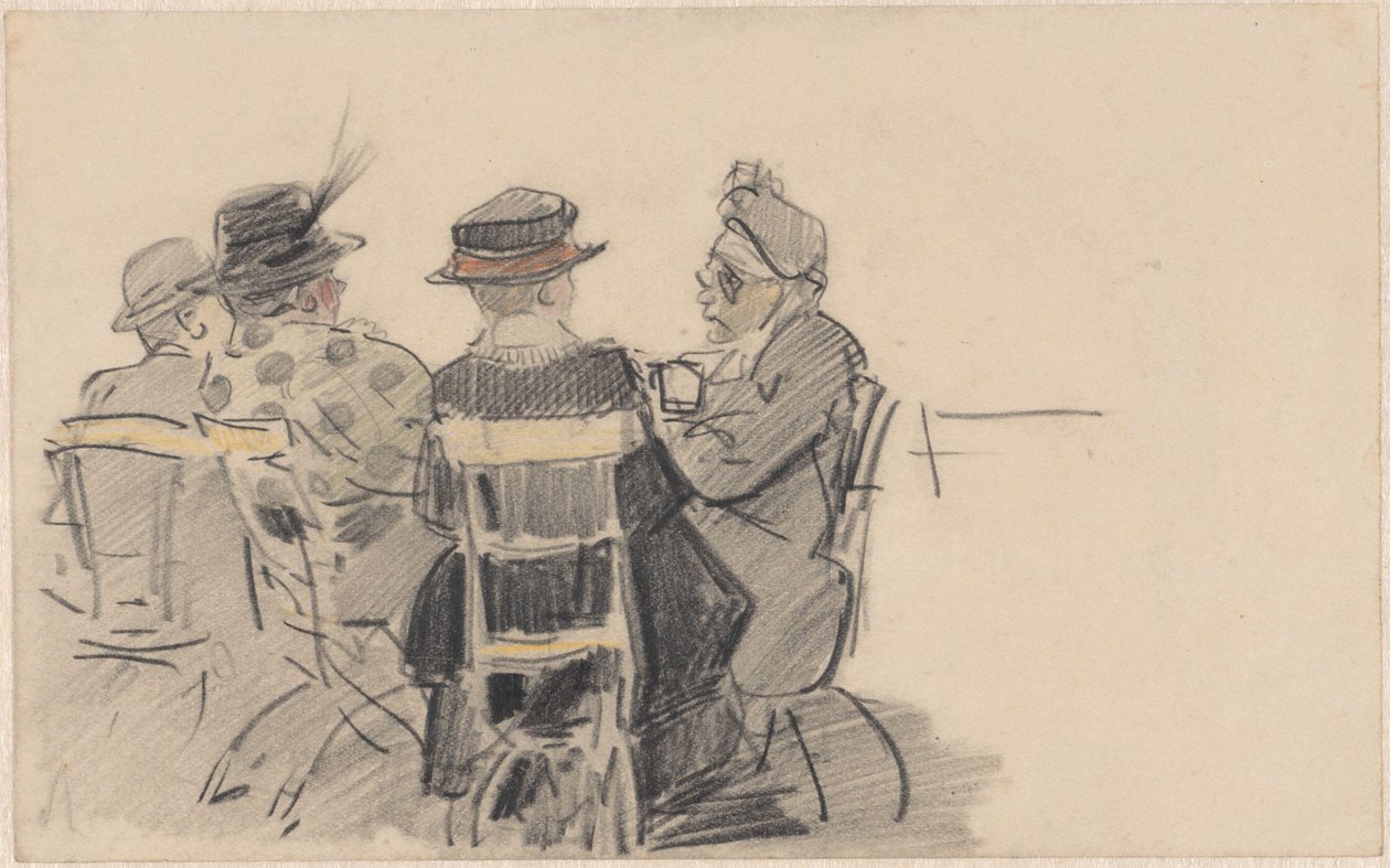 spotkanie przy herbacie autorstwa Herman Moerkerk