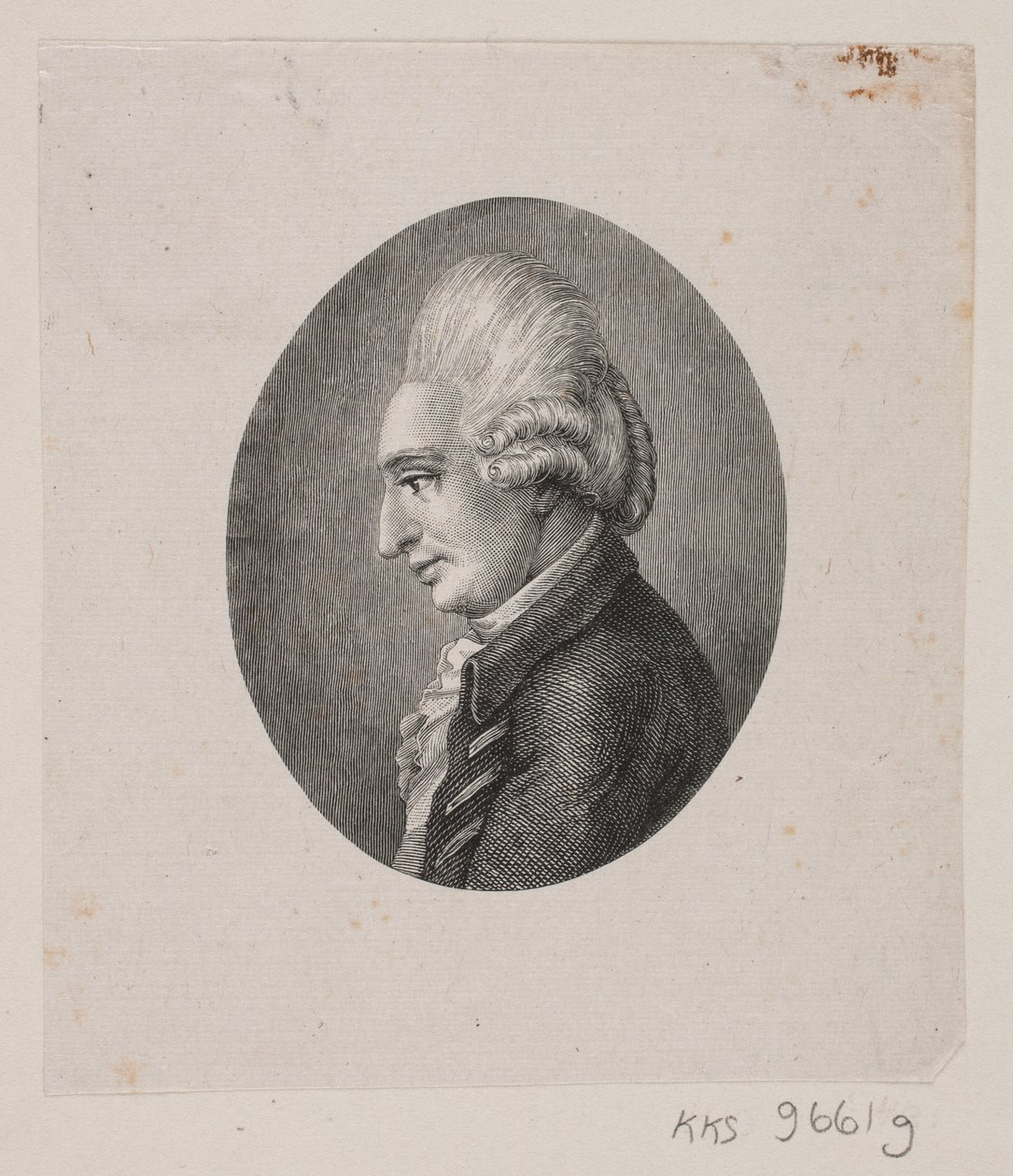 Johann Struensee autorstwa Herman Rudolf Müller