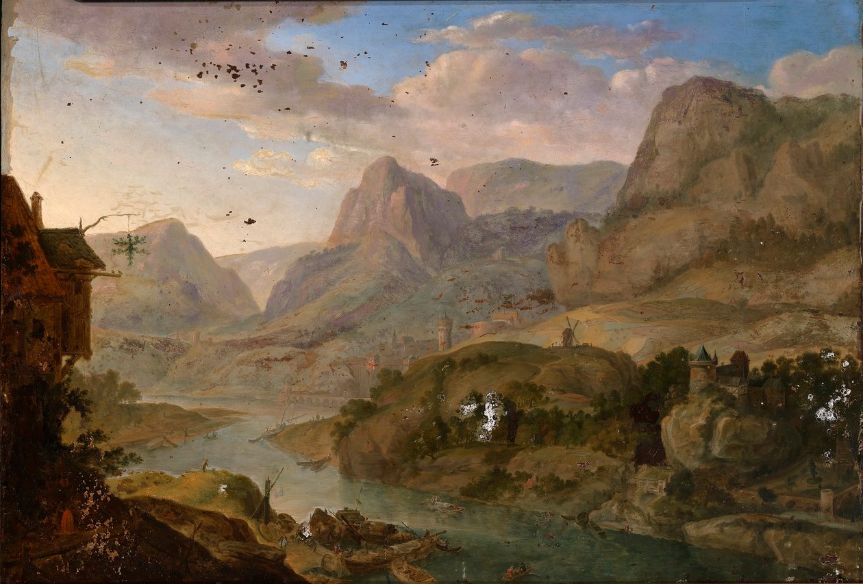 Krajobraz autorstwa Herman Saftleven