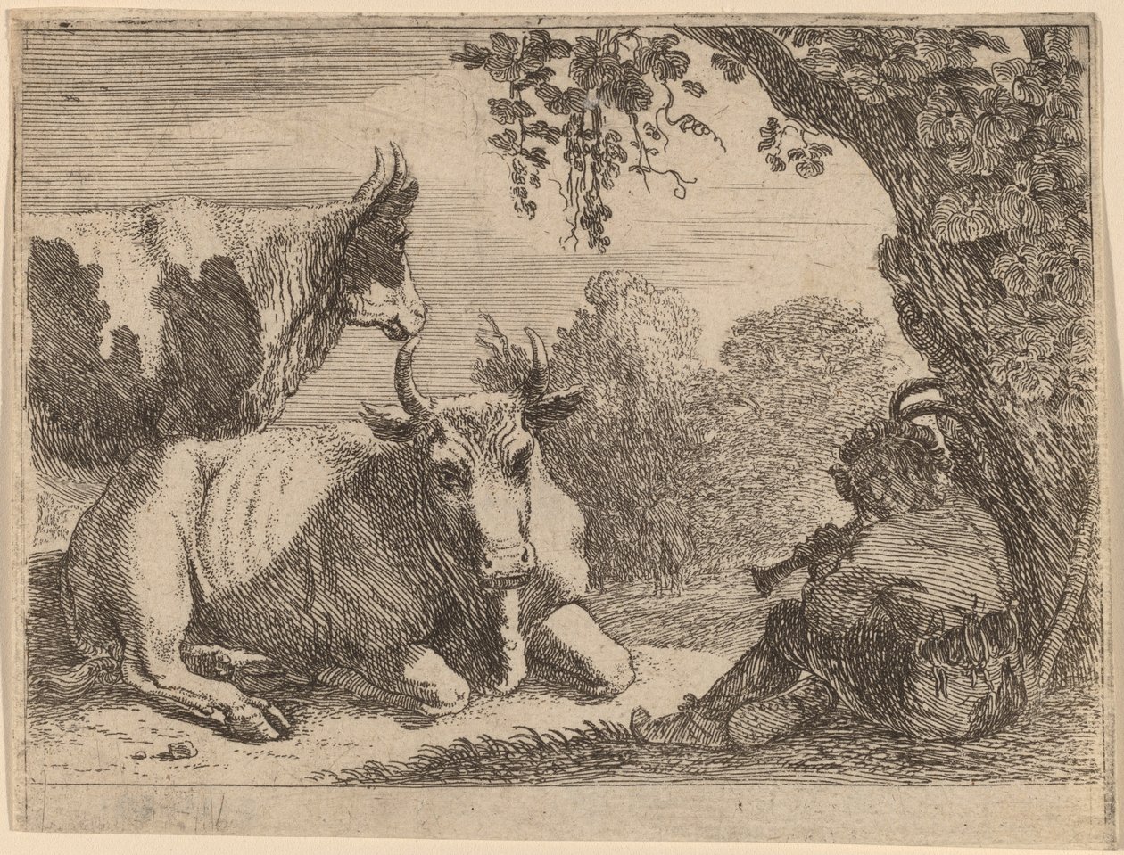 Krowy autorstwa Herman van Swanevelt