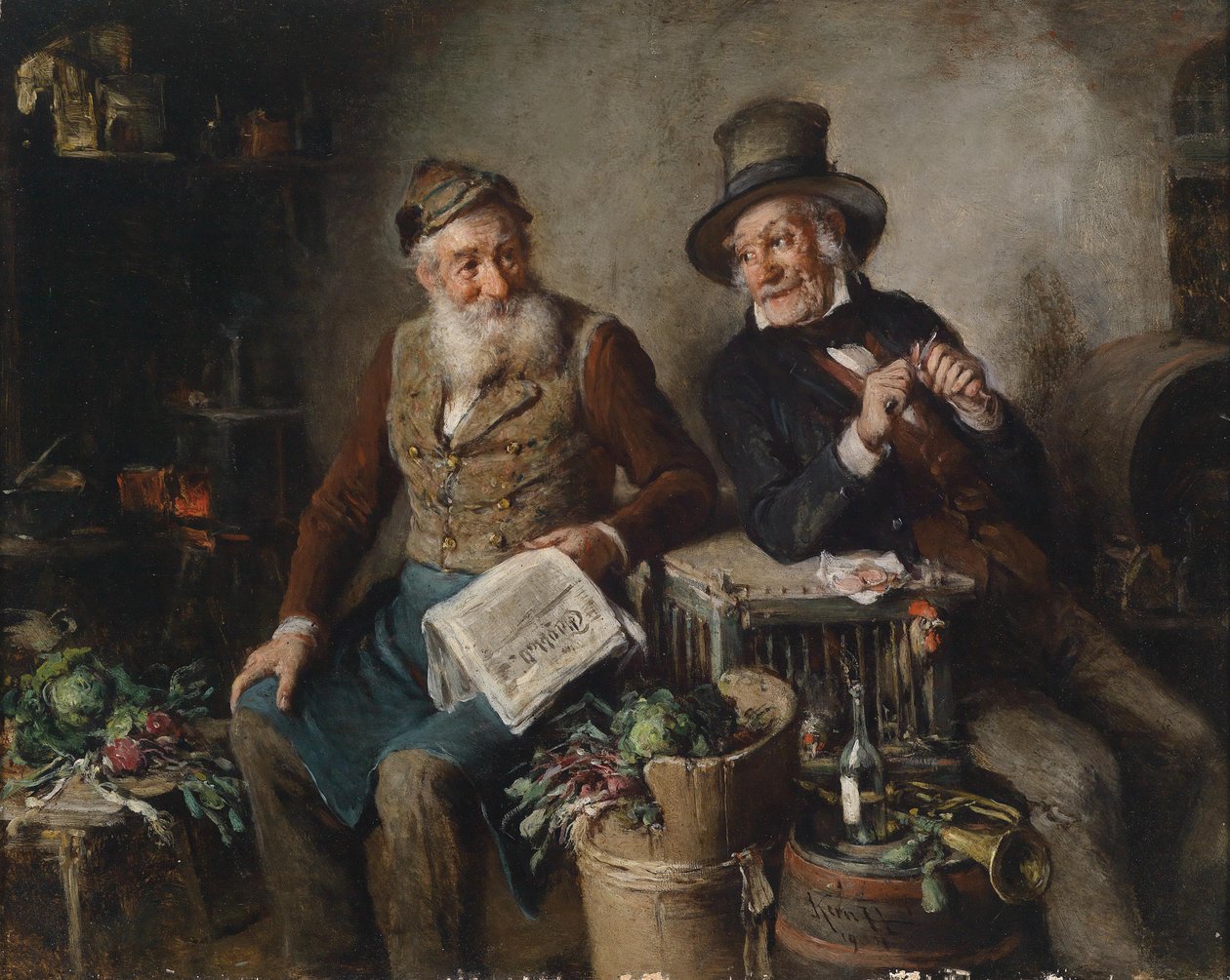 Dobrzy przyjaciele autorstwa Hermann Kern