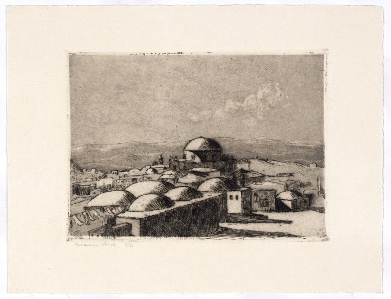 Jerozolima, Churwa autorstwa Hermann Struck