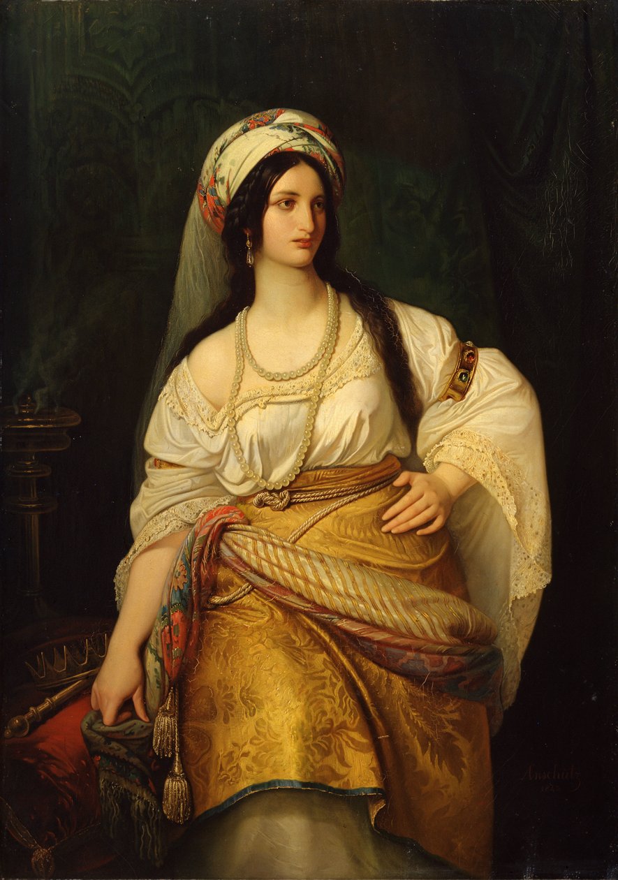 „Estera”, XIX wiek. autorstwa Hermann Anschütz