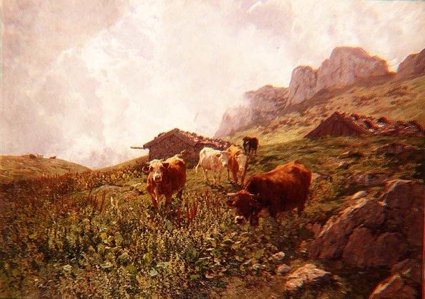 Nieznany obraz autorstwa Hermann Baisch