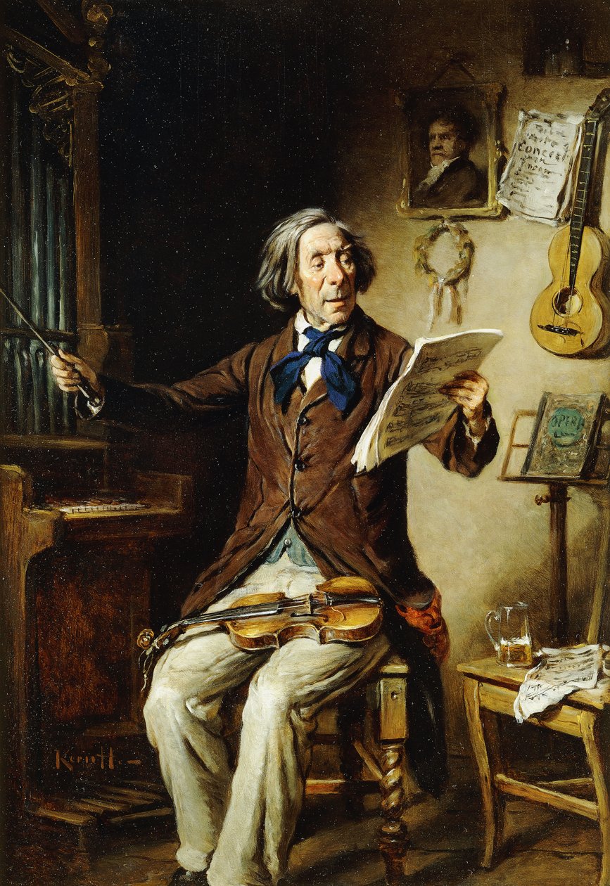 Mistrz, autorstwa Hermann Kern